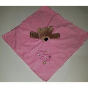 Baby Starters Teddy Bear Lovey Rattle Thank Heaven For Little Girls Plush Toy